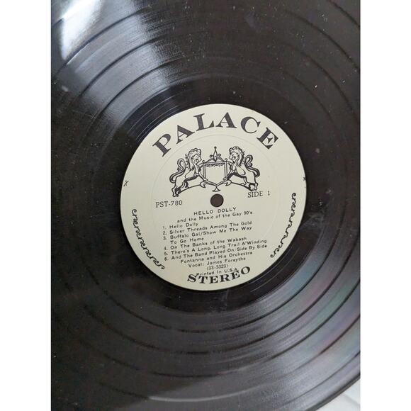 Fontanna & His Orchestra Hello Dolly & the Music of Gay Nineties Vinyl Record - Picture 3 of 4